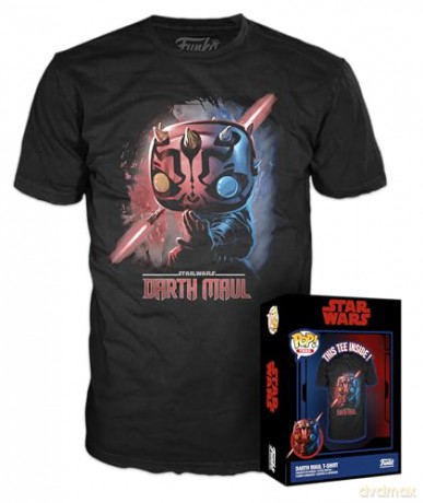 Funko Koszulka w pudełku Star Wars EP1 Darth Maul T-Shirt L