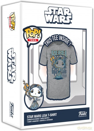 Funko Koszulka w pudełku Star Wars NC Leia T-Shirt S