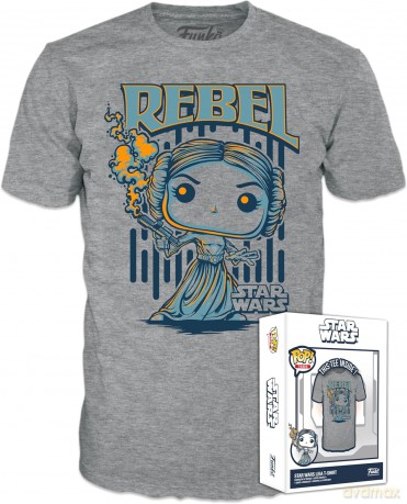 Funko Koszulka w pudełku Star Wars NC Leia T-Shirt S
