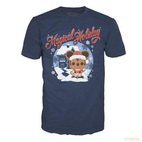 Funko Koszulka w pudełku Disney Holiday Santa Mickey M