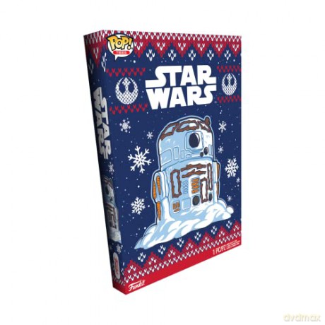 Funko Koszulka w pudełku Disney Star Wars Holiday R2D2 Snowman S