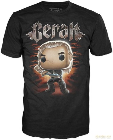 Funko Koszulka w pudełku The Witcher Geralt Training L