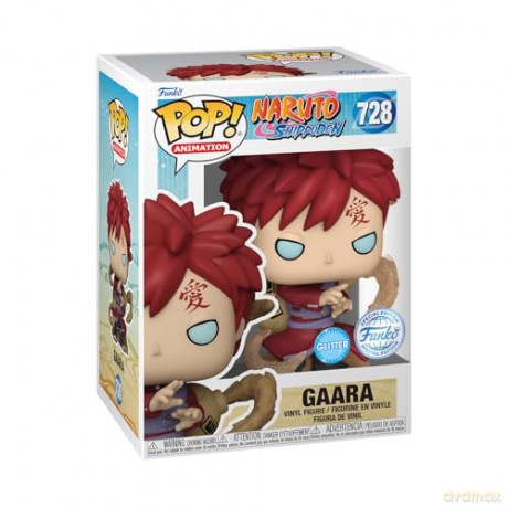 Funko Funko Pop Tee Adult Naruto Gaara Glows in the Dark Vinyl Figure and T-Shirt M