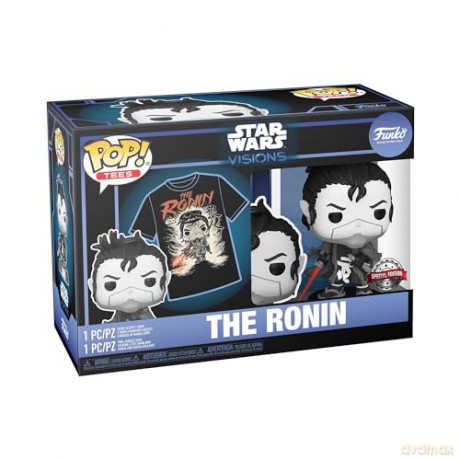 Funko Funko Pop Tee Adult Star Wars The Ronin Vinyl Figure and T-Shirt S