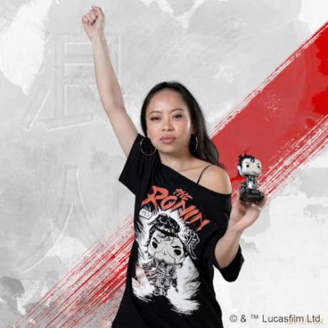 Funko Funko Pop Tee Adult Star Wars The Ronin Vinyl Figure and T-Shirt S