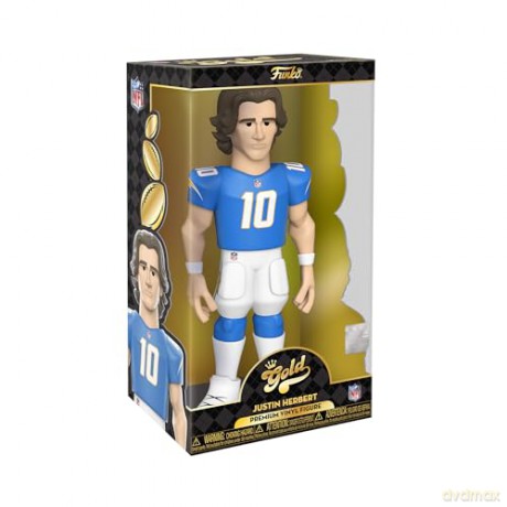 Funko Gold NFL Chargers Justin Herbert Premium Vinyl Figure 12