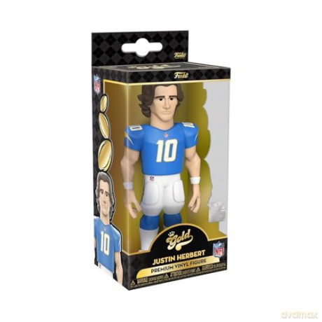 Funko Gold NFL Chargers Justin Herbert Premium Vinyl Figure 5