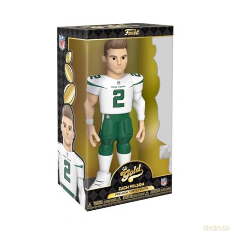 Funko Gold NFL NY Jets Zach Wilson Premium Vinyl Figure 12