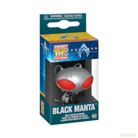 Funko Pocket Pop DC Aquaman and the Lost Kingdom Black Manta Vinyl Figure Keychain