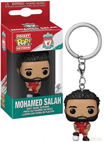 Funko Pocket Pop Liverpool Mohamed Salah Vinyl Figure Keychain
