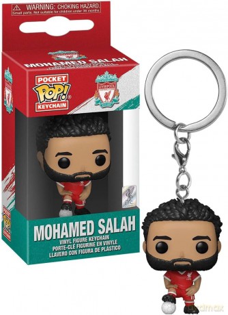 Funko Pocket Pop Liverpool Mohamed Salah Vinyl Figure Keychain
