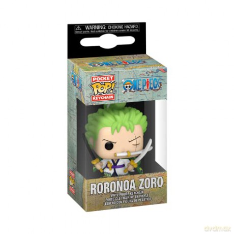 Funko Pocket Pop One Piece Roronoa Zoro Vinyl Figure Keychain