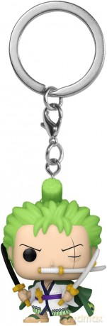Funko Pocket Pop One Piece Roronoa Zoro Vinyl Figure Keychain