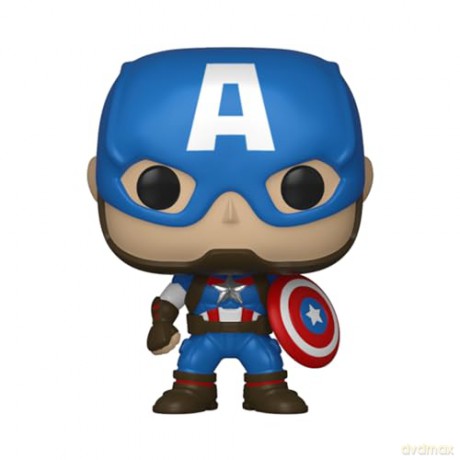 Funko Pocket Pop Tee Child Marvel Captain America Special Edition BobbleHead Vinyl Figure 4cm T-Shirt M
