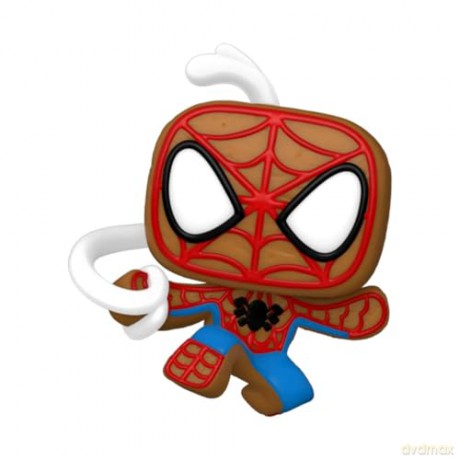 Funko Pocket Pop Tee Child Marvel Gingerbread SpiderMan Special Edition BobbleHead Vinyl Figure T-Shirt XL