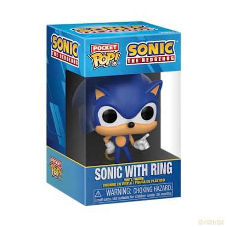 Funko Pocket Pop Tee Child Sonic Flocked Vinyl Figure and T Shirt L