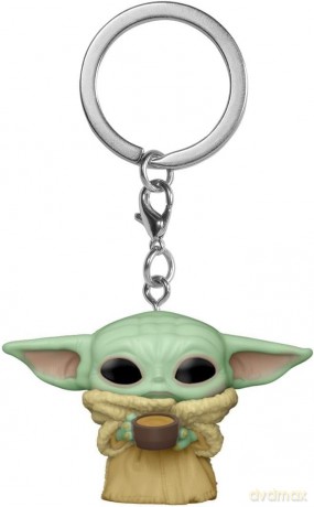 Funko Pocket Pop The Mandalorian The Child with Cup Vinyl Figure Keychain