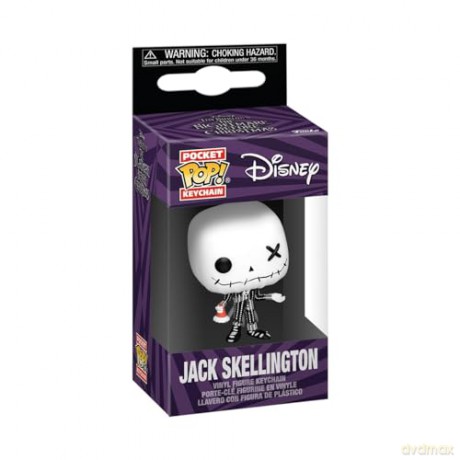 Funko PocketPop Disney The Nightmare Before Christmas Patchwork Jack Skellington Vinyl Figure Keychain