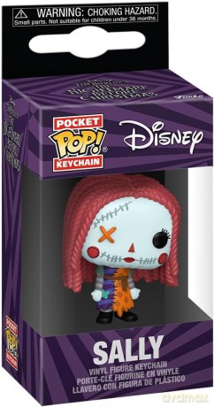 Funko PocketPop Disney The Nightmare Before Christmas Patchwork Sally Vinyl Figure Keychain