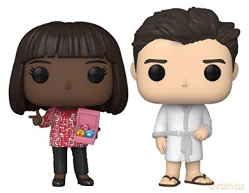 Funko Pop 2Pack Television Parks and Recreation Donna Ben Treat Yo Self Special Edition Vinyl Figures