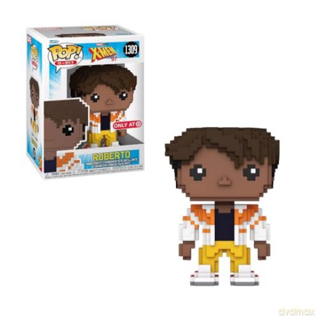 Funko Pop 8Bit XMen 97 Roberto Special Edition 1309 BobbleHead Vinyl Figure