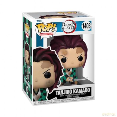 Funko Pop Animation Demon Slayer Kimetsu No Yaiba Tanjiro Kamado Training 1403 Vinyl Figure