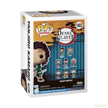 Funko Pop Animation Demon Slayer Kimetsu No Yaiba Tanjiro Kamado Training 1403 Vinyl Figure