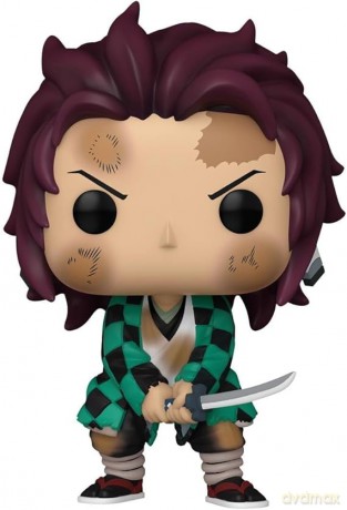 Funko Pop Animation Demon Slayer Kimetsu No Yaiba Tanjiro Kamado Training 1403 Vinyl Figure