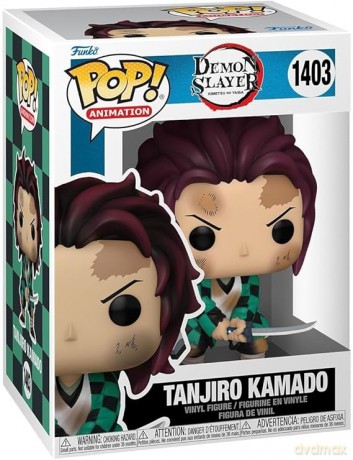 Funko Pop Animation Demon Slayer Kimetsu No Yaiba Tanjiro Kamado Training 1403 Vinyl Figure