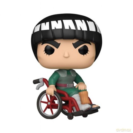 Funko Pop Animation Naruto Shippuden Might Guy White Chrome Special Edition 1412 Vinyl Figure