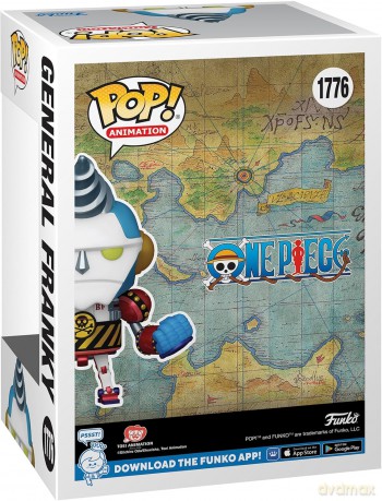 Funko Pop Animation One Piece General Franky Special Edition 1776 Vinyl Figure