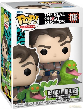 Funko Pop Animation The Real Ghostbusters Venkman with Slimer 1785 Vinyl Figures