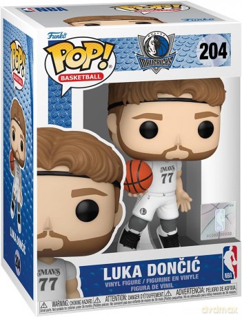 Funko Pop Basketball NBA Mavericks Luka Doncic City Edition 2425 204 Vinyl Figure