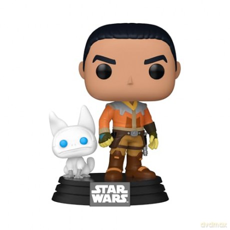 Funko Pop Buddy Disney Star Wars Rebels Ezra Bridger with Loth Cat Special Edition 756 BobbleHead Vinyl Figure