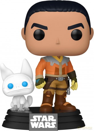 Funko Pop Buddy Disney Star Wars Rebels Ezra Bridger with Loth Cat Special Edition 756 BobbleHead Vinyl Figure