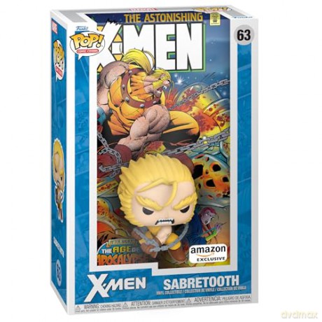 Funko Pop Comic Covers Marvel XMen Sabretooth Special Edition 63 Vinyl Figure