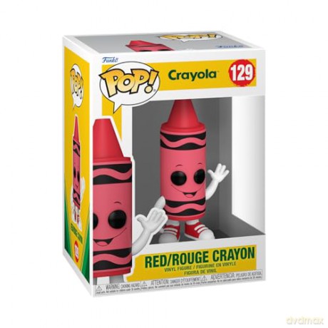 Funko Pop Crayola RedRouge Crayon 129 Vinyl Figure