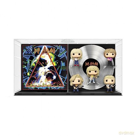 Funko Pop Deluxe Albums Def Leppard Joe Elliott Rick Allen Rick Savage Steve Clark Phil Collen Hysteria Tour 1987 Special Edition 37 Vinyl Figure