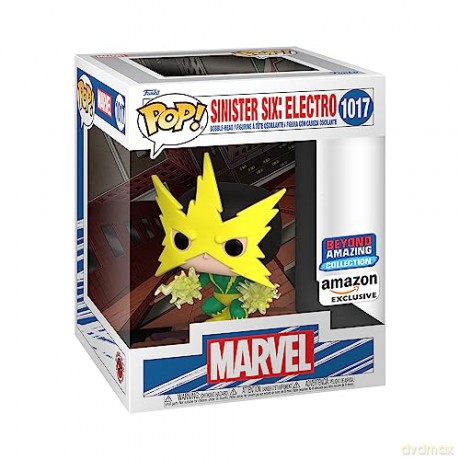 Funko Pop Deluxe Marvel Beyond Amazing Sinister Six Electro Special Edition 1017 BobbleHead Vinyl Figure
