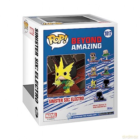Funko Pop Deluxe Marvel Beyond Amazing Sinister Six Electro Special Edition 1017 BobbleHead Vinyl Figure