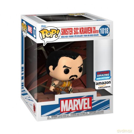 Funko Pop Deluxe Marvel Comics Beyond Amazing Collection Sinister Six Kraven The Hunter Special Edition 1018 BobbleHead Vinyl Figure