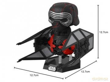 Funko Pop Deluxe Star Wars Ep 9 Supreme Leader Kylo Ren In The Whisper 321 BobbleHead Vinyl Figure