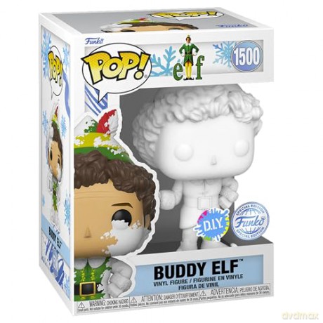 Funko Pop Disney Elf Buddy DIY White Special Edition 1500 Vinyl Figure