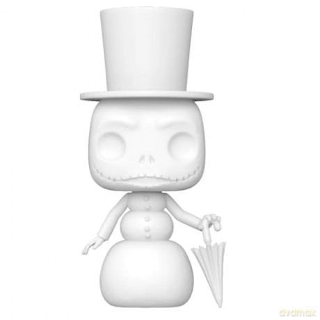 Funko Pop Disney The Nightmare Before Christmas Snowman Jack DIY White Special Edition 1417 Vinyl Figure