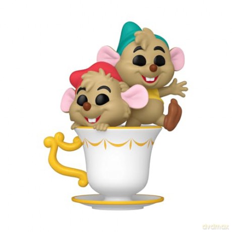 Funko Pop DisneyCinderellas 75th Jaq Gus Gus in Cup 1544 Vinyl Figure