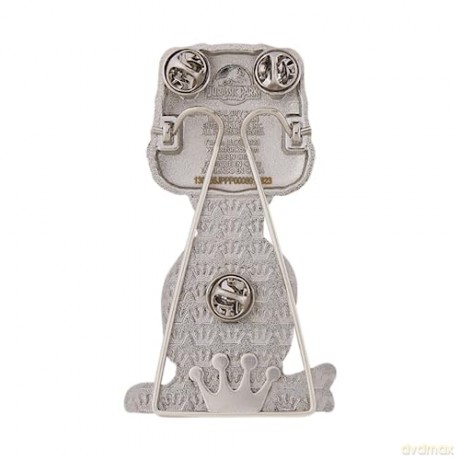 Funko Pop Jurassic Park 30th Anniversary Velociraptor Glows in the Dark Large Enamel Pin
