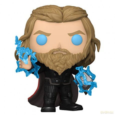 Funko Pop Marvel Avengers Endgame Thor with Thunder Glows in the Dark Special Edition 1117 BobbleHead Vinyl Figure
