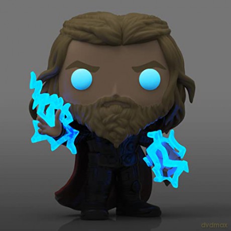 Funko Pop Marvel Avengers Endgame Thor with Thunder Glows in the Dark Special Edition 1117 BobbleHead Vinyl Figure