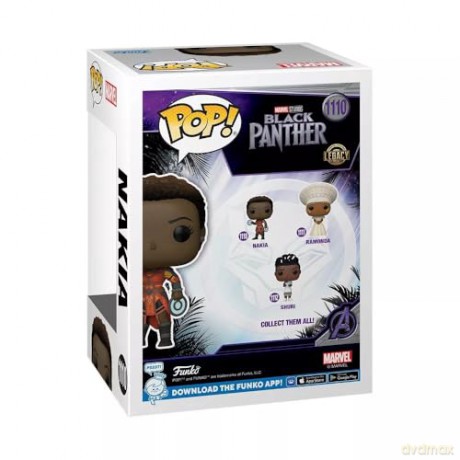 Funko Pop Marvel Black Panther Legacy Collection S1 Nakia Special Edition 1110 BobbleHead Vinyl Figure