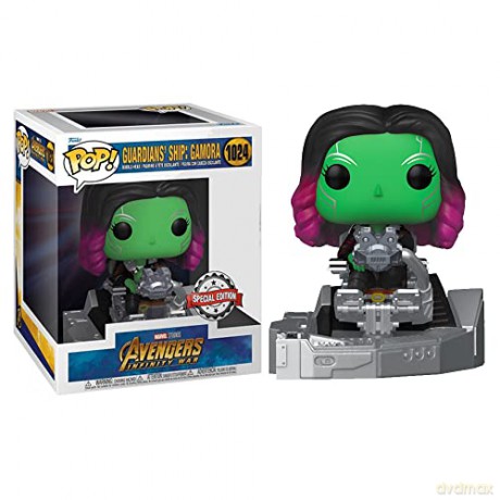 Funko Pop Marvel Deluxe Avengers Infinity War Guardians Ship Gamora Special Edition 1024 BobbleHead Vinyl Figure